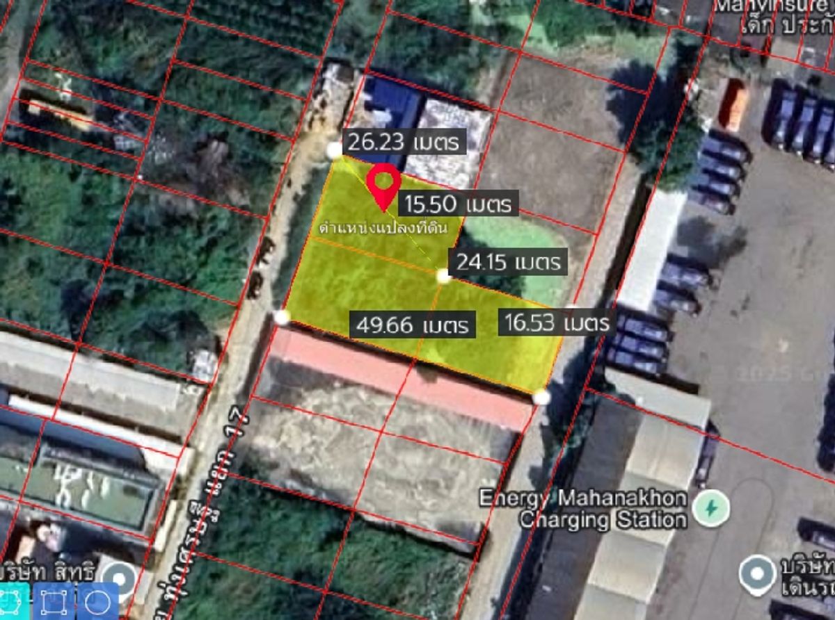 For SaleLandBangna, Bearing, Lasalle : Beautiful land for sale, Soi Thung Setthi 17, near Mega Bangna (N.1006)