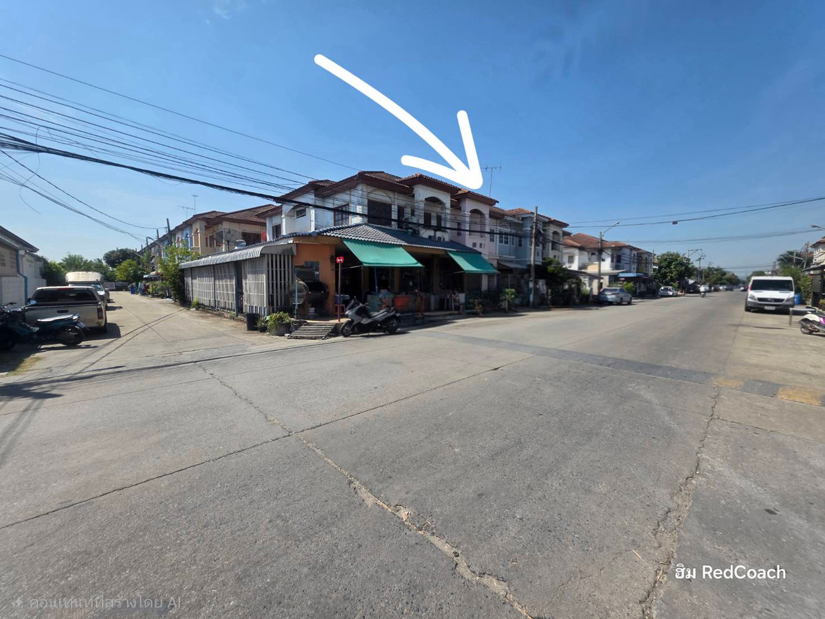 ให้เช่าทาวน์โฮมนนทบุรี บางใหญ่ บางบัวทอง : ให้เช่าทาวน์เฮ้าส์2ชั้น  อยู่ด้านหน้าหมู่บ้าน ศิริวรรณ-ชวนชม บางบัวทอง