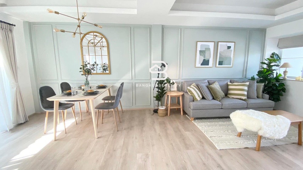 ให้เช่าทาวน์โฮมบางนา แบริ่ง ลาซาล : Indy Ram2 Townhome for rent & sale near Mega Bangna