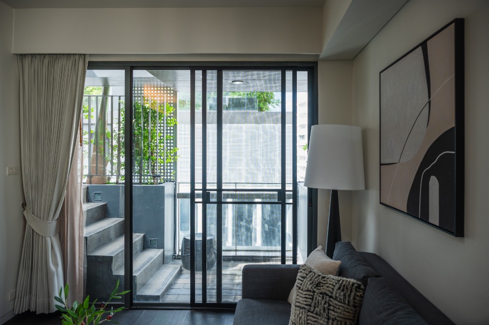 For SaleCondoSukhumvit, Asoke, Thonglor : 🔥🔥Siamese Gioia Sukhumvit FOR SALE | Fully-furnished, Private Garden with clear view, Peaceful & Private