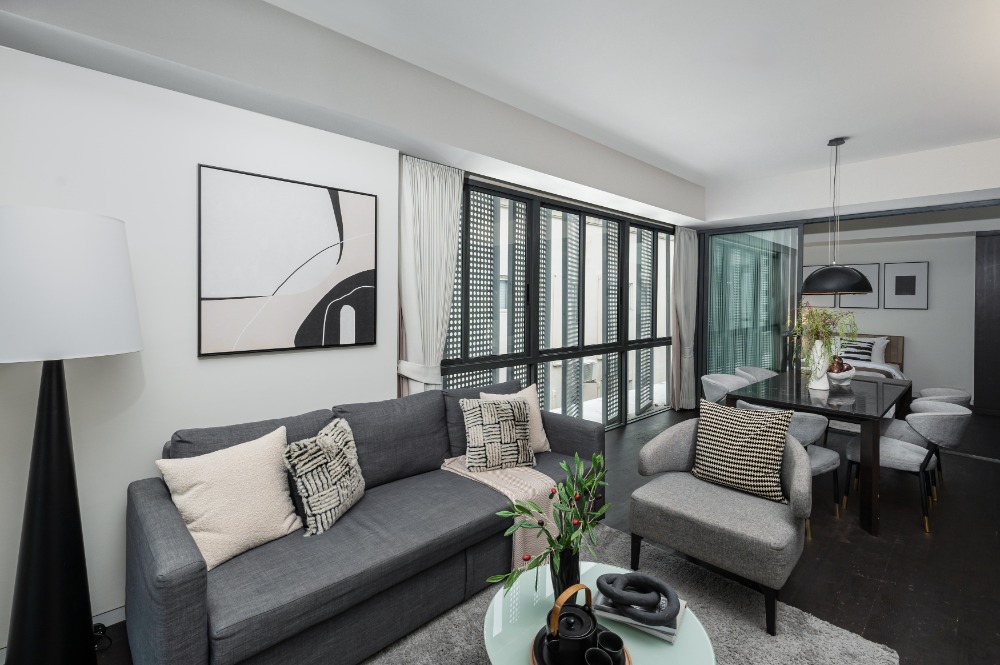 For SaleCondoSukhumvit, Asoke, Thonglor : 🔥🔥Siamese Gioia Sukhumvit FOR SALE | Fully-furnished, Private Garden with clear view, Peaceful & Private