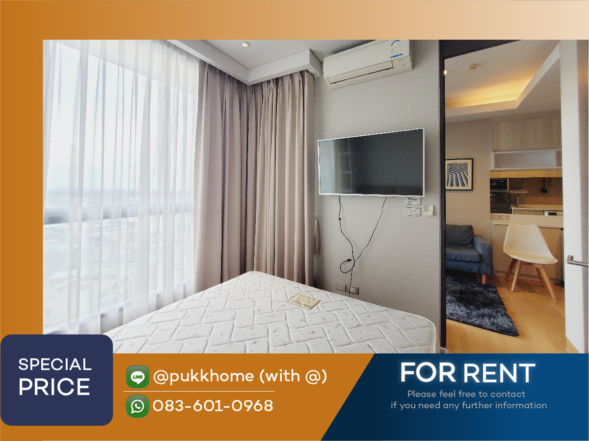 For RentCondoSukhumvit, Asoke, Thonglor : The Lumpini 24. 1 BED High floor ✨ Fully furnished📞 Line : @pukkhome (with @)
