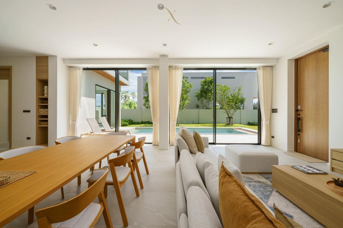 ขายบ้านหัวหิน ประจวบคีรีขันธ์ : บ้านโมเดิร์นสวยหรูพร้อมเข้าอยู่ เดอะดีเทลเขาเต่า ราคาโปรโมชั่น 19.9 ล้านบาท