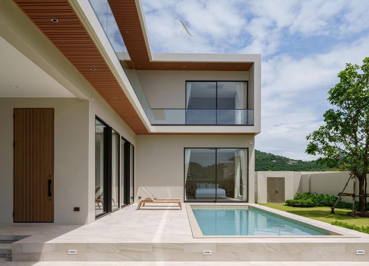 For SaleHouseHuahin, Prachuap Khiri Khan, Pran Buri : The modern house is beautiful and ready to move in. The Detail Khao Tao Promotion price 19.9 million baht 
 
