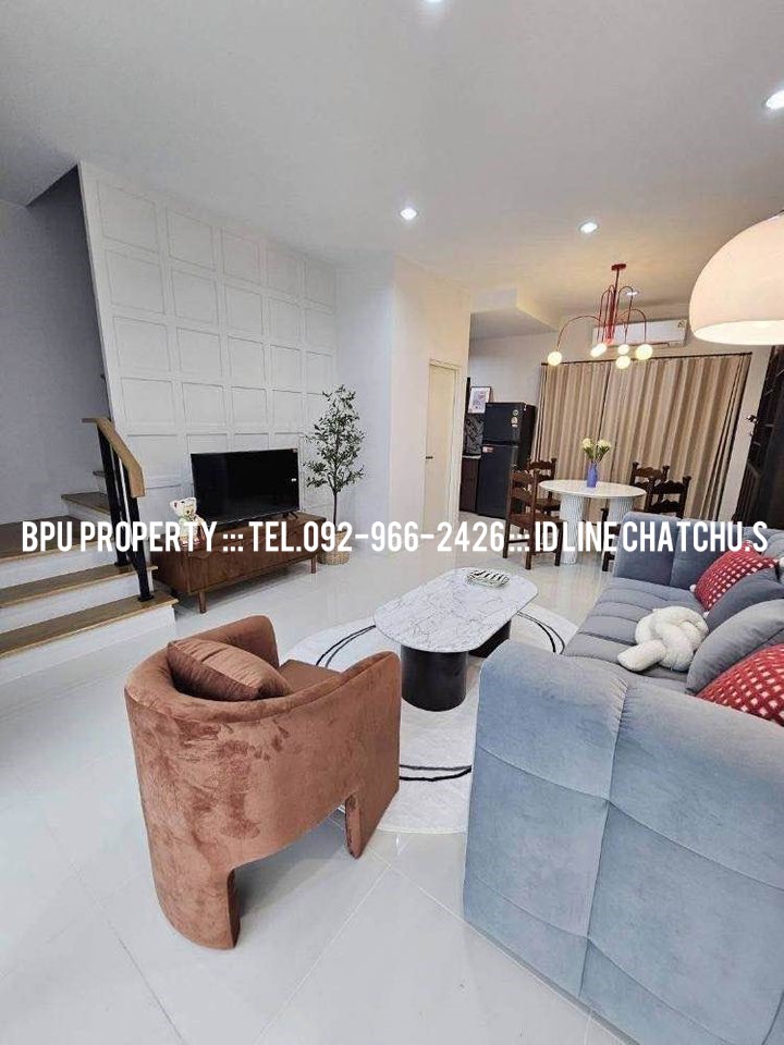 ให้เช่าทาวน์โฮมมีนบุรี-ร่มเกล้า : ** ให้เช่า บ้านทาวน์โฮม 3 ห้องนอน ** บ้านกลางเมือง พระราม 9-กรุงเทพกรีฑา