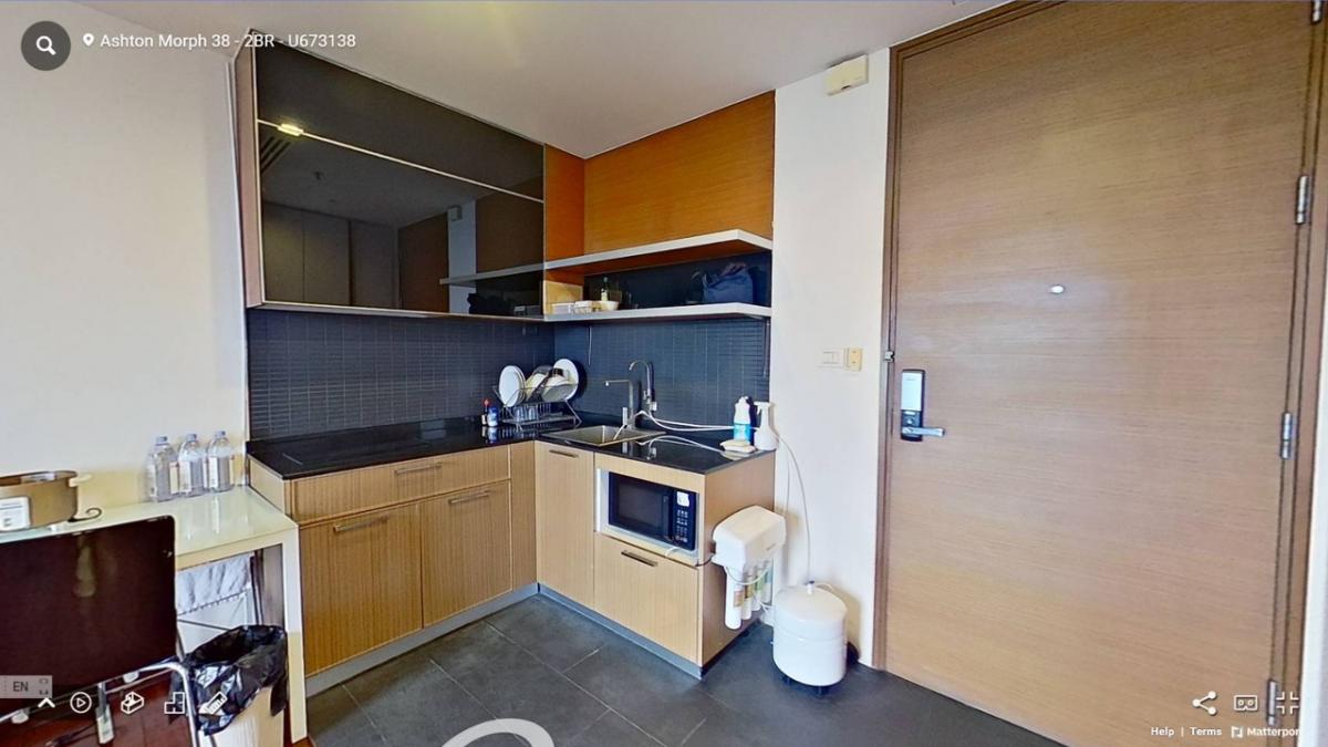ขายคอนโดสุขุมวิท อโศก ทองหล่อ : For Sale : Ashton Morph 38 2B1B 56sqm Unblocked view ,Pet friendly 🐶🐱 10.5 MB special deal🔥