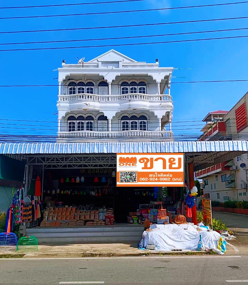 ขายอาคารพาณิชย์พิจิตร : ขายอาคารพาณิชย์ 3.5 ชั้น ในตลาดอำเภอทับคล้อ จังหวัดพิจิตร