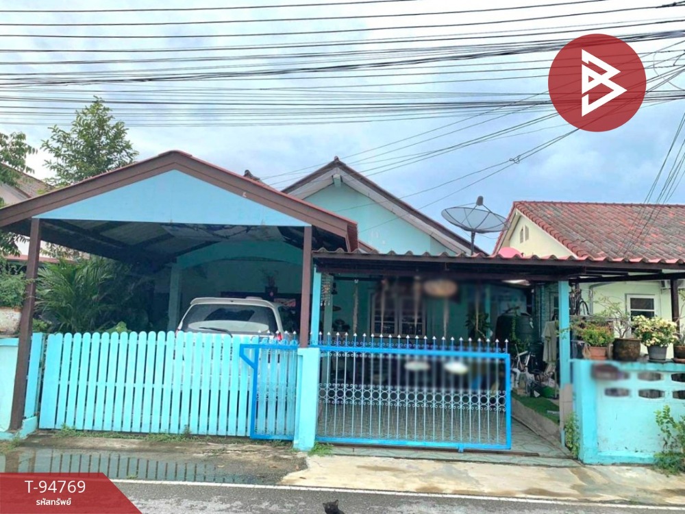 For SaleHousePattaya, Bangsaen, Chonburi : Single house for sale, Ramnuch Village 3, Sattahip, Chonburi