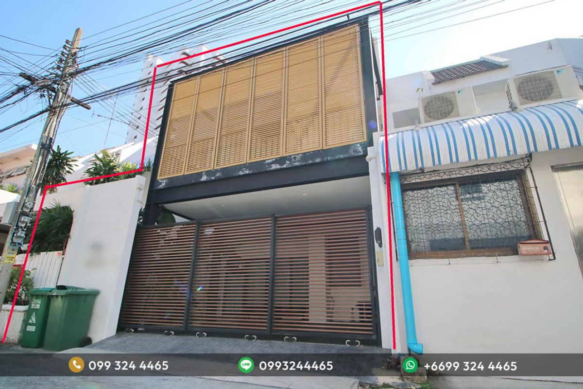 For RentTownhomeSukhumvit, Asoke, Thonglor : JY-HR022 - For Rent Prommit Villa, 2-storey, Townhome, 140 sq.m, 3 Bed, 3 Bath