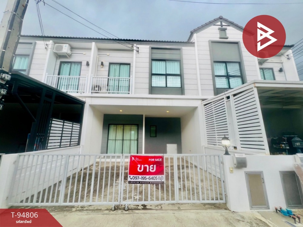 ขายบางนา แบริ่ง ลาซาล : ขายทาวน์เฮ้าส์ หมู่บ้านสิวารมณ์ เนเจอร์พลัส สุขุมวิท-บางปู สมุทรปราการ แถมเฟอร์นิเจอร์