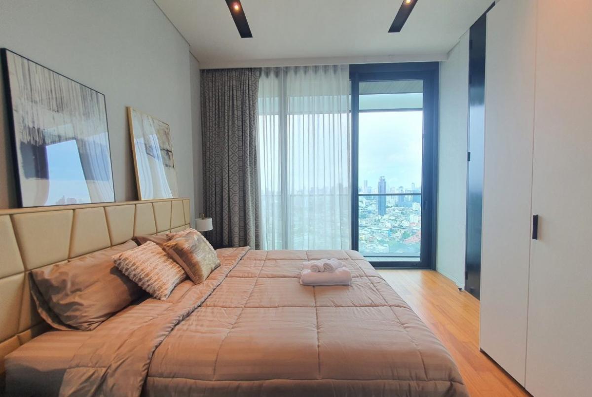 ให้เช่าคอนโดวงเวียนใหญ่ เจริญนคร : For Rent ✨️: Banyan Tree Residences Riverside (1bed ) 79 sq.m. 70,000 THB Tel. 092-423-5675 Cate