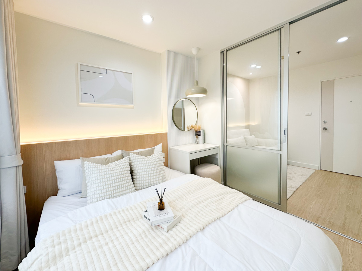 ขายคอนโดนวมินทร์ รามอินทรา : K-6665 ห้องตกแต่งใหม่ พร้อมอยู่ ขาย LPN พาร์ค นวมินทร์ - ศรีบูรพา ใกล้ The mall บางกะปิ