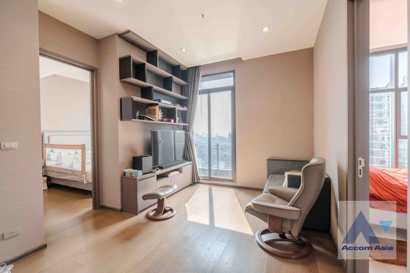 ให้เช่าคอนโดสาทร นราธิวาส : 🔼AccomA🔽 3 Beds Condominium for Rent in Silom BTS Surasak at The Diplomat Sathorn