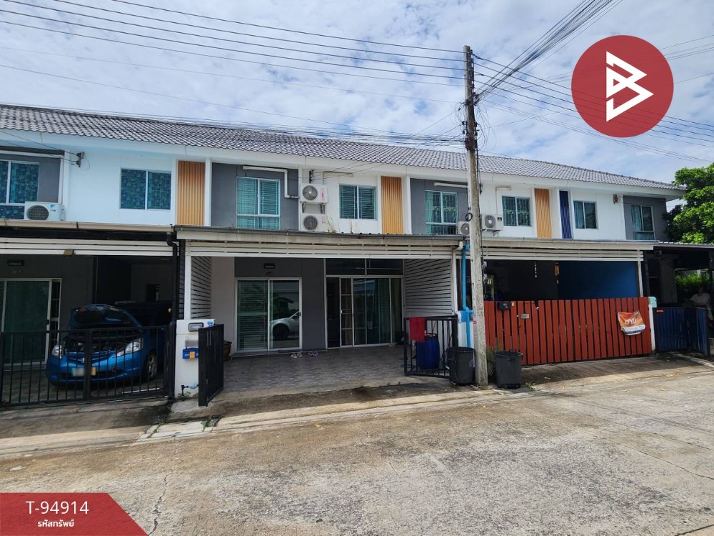 For SaleTownhomePathum Thani,Rangsit, Thammasat : Townhouse for sale, Pruksa Village 116, Rangsit-Thanyaburi, Khlong Luang, Pathum Thani, ready to move in