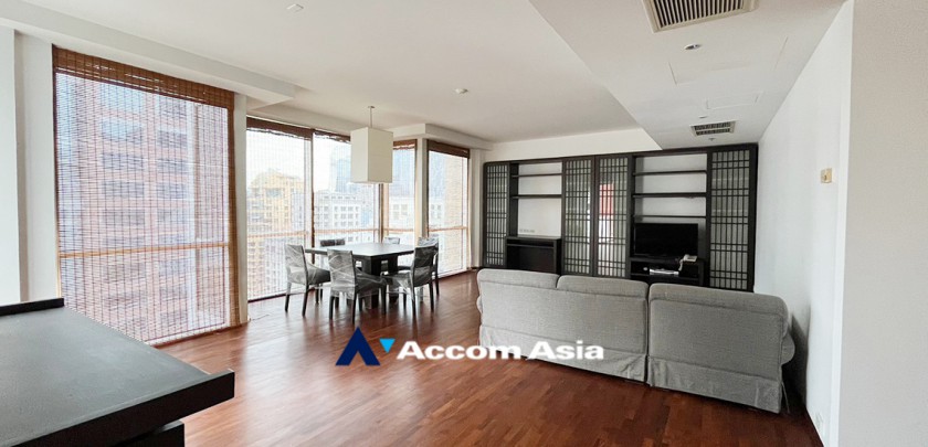 ให้เช่าคอนโดวิทยุ ชิดลม หลังสวน : 🔼AccomA🔽 Double High Ceiling | 2 Beds Condominium for Rent in Ploenchit BTS Chitlom at Langsuan Ville