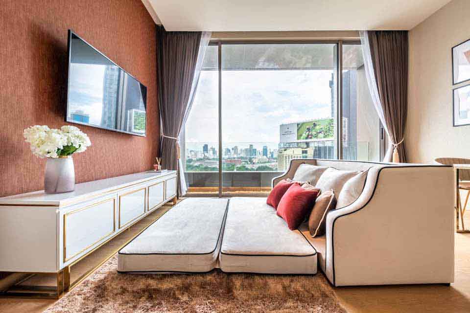 ให้เช่าคอนโดสีลม ศาลาแดง บางรัก : Saladaeng One 1 Bed for rent 75,000 per month