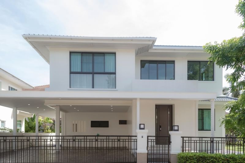 For SaleHouseBang kae, Phetkasem : For sale: Luxury house, Nantawan Sathorn-Ratchaphruek (corner house, main road, newly renovated), 4 bedrooms, fully furnished, fully extended, near BTS Bang Wa, 20 minutes to Sathorn