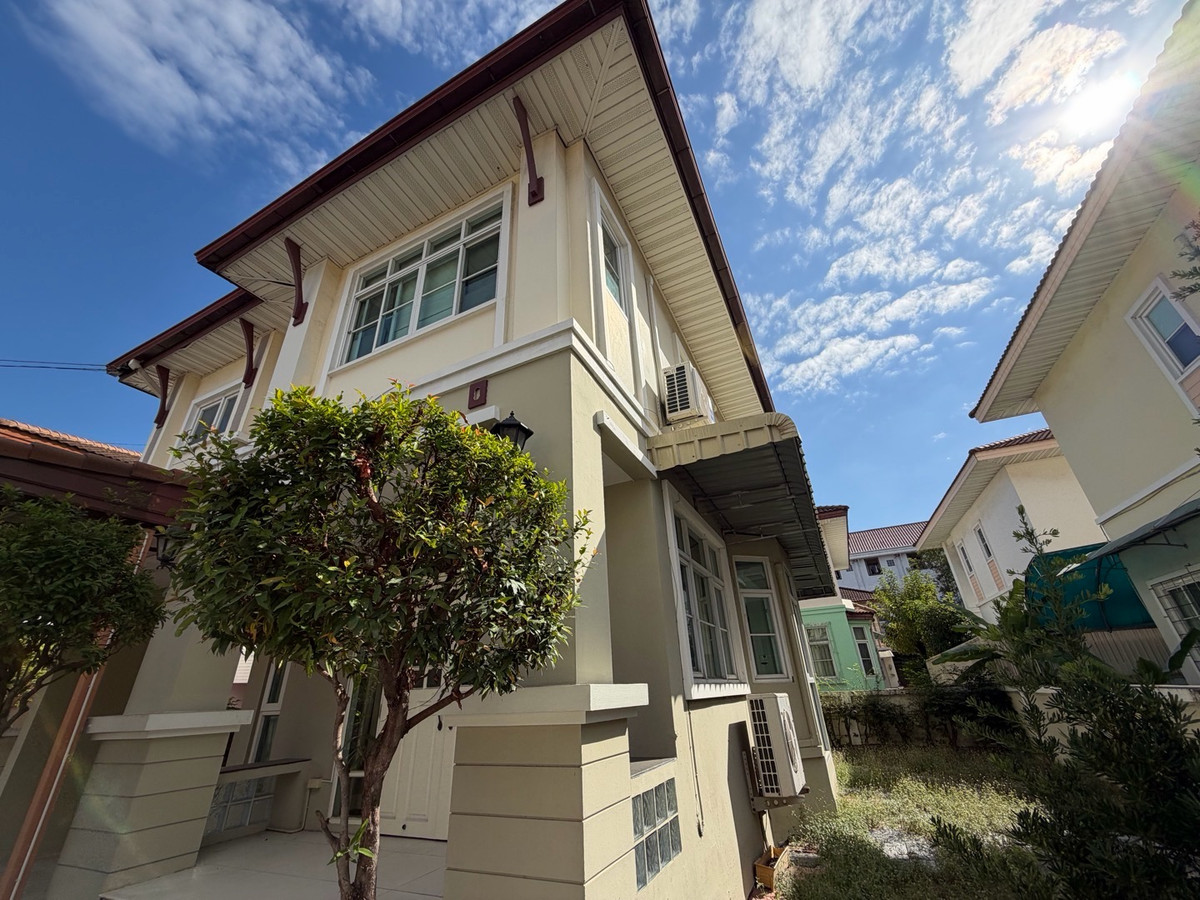 For SaleHouseLadkrabang, Suwannaphum Airport : For Sale 4.29 M Selling a 2-storey detached house, Soi King Kaew 19, price 4.29 million baht, usable area 150 sq m., ready to move in house, Bangna-Trad parallel road, King Kaew Road, Sirinda Pranali Village (SIRINDA PRANALI) ⭐️ Land area 53 sq m., usable