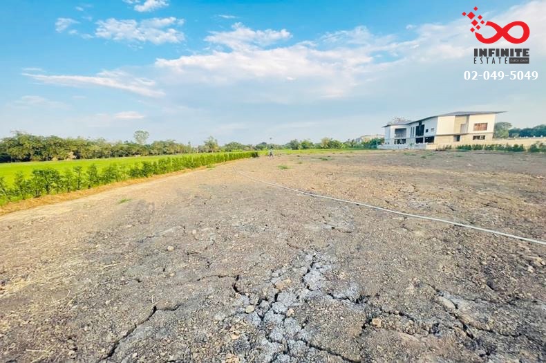 For SaleLandLop Buri : Land for sale, 1 rai, 393 square wa, filled in, money bag shape, rich and prosperous, Pho Kao Ton Subdistrict, Mueang Lop Buri District