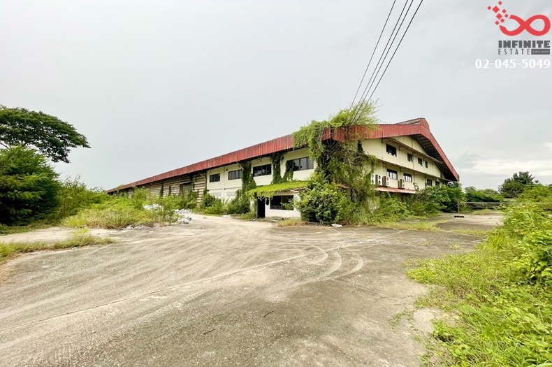 For SaleLandNakhon Pathom : Warehouse for sale with land 7 rai 276.5 square wa, Sakhathiam Subdistrict, Mueang Nakhon Pathom