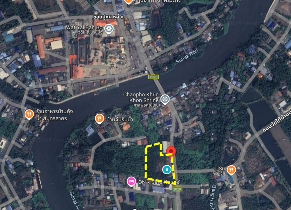 ขายที่ดินมหาชัย สมุทรสาคร : ขายที่ดินเปล่า ต.บ้านบ่อ อ. เมืองสมุทรสาคร!