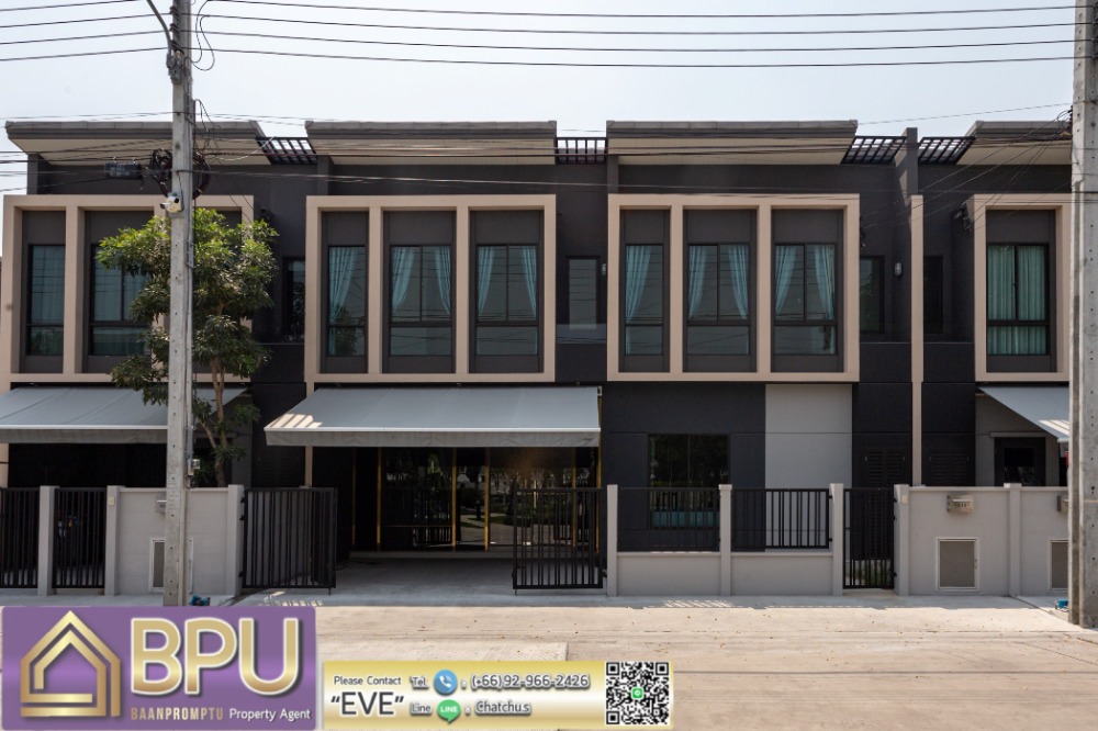 For RentTownhomeSamut Prakan,Samrong : ** 3 bedrooms Townhome 2 connected houses for rent ** Pleno Sukhumvit - Bangna km.7 close to Mega Bangna