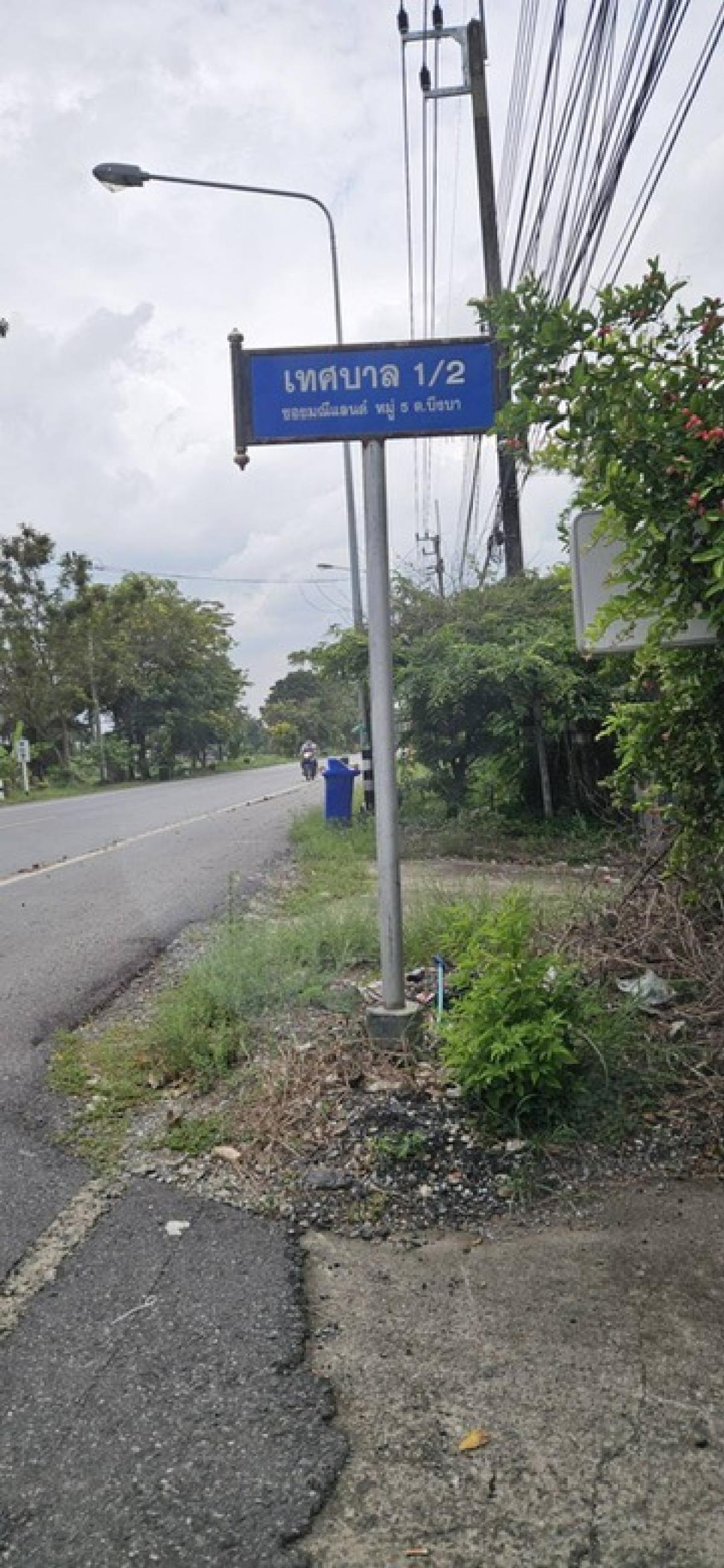 For SaleLandPathum Thani,Rangsit, Thammasat : Land for sale 1 Rai Rangsit Klong10 Nongsua Patumthani near Bangkok suite for Garden Home
