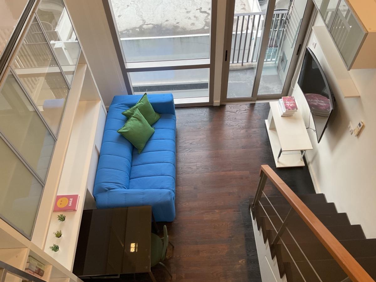 For RentCondoSukhumvit, Asoke, Thonglor : 🎯For rent IDEO MORPH 38 😻Pet-friendly condo 😻Duplex condo IDEO MORPH 38, size 33.6 sq m, high ceiling, fully furnished, ready to move in, common area has a swimming pool, fitness room, convenient location in the heart of the city, Sukhumvit 38, near BTS T