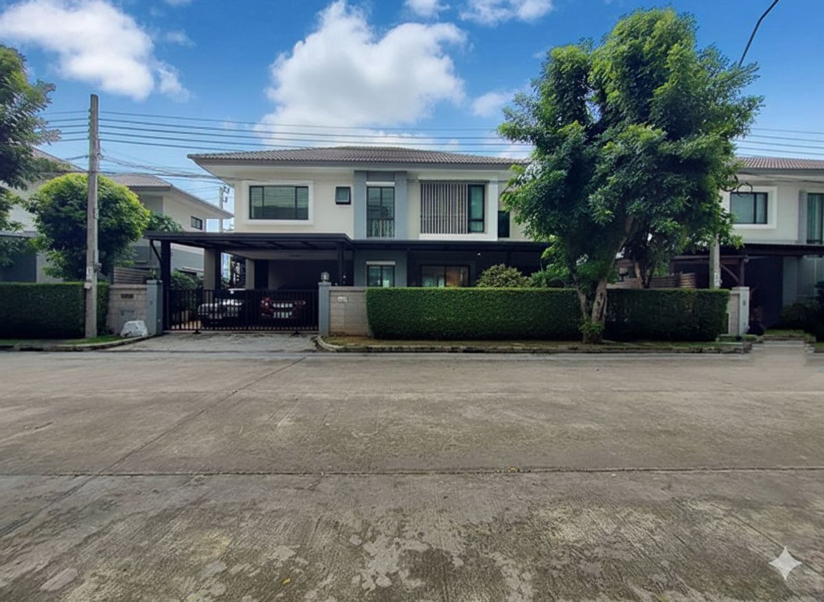 For SaleHouseNawamin, Ramindra : Single house Casa Ville Ramintra Outer Ring 2 CasaVille Ramintra Outer Ring 2, beautiful built-in decoration, total 2 million
