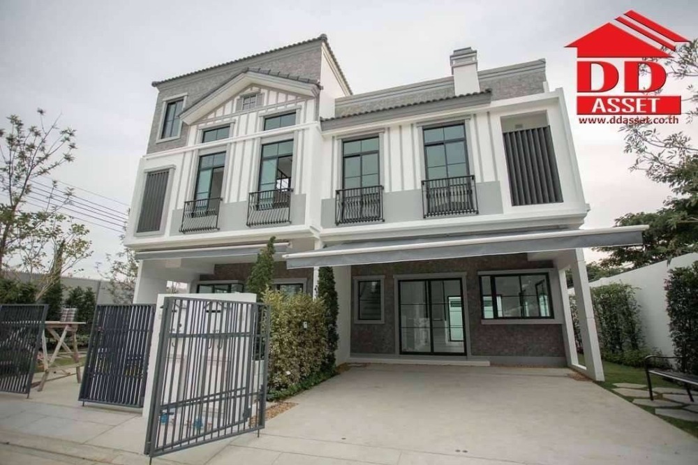 For RentTownhomeBangna, Bearing, Lasalle : For Rent / For Sale Indy 5 Bangna Km.7 Townhome Indy 5 Bangna Km.7 near Mega Bangna, only 3 minutes Cold : T8084
