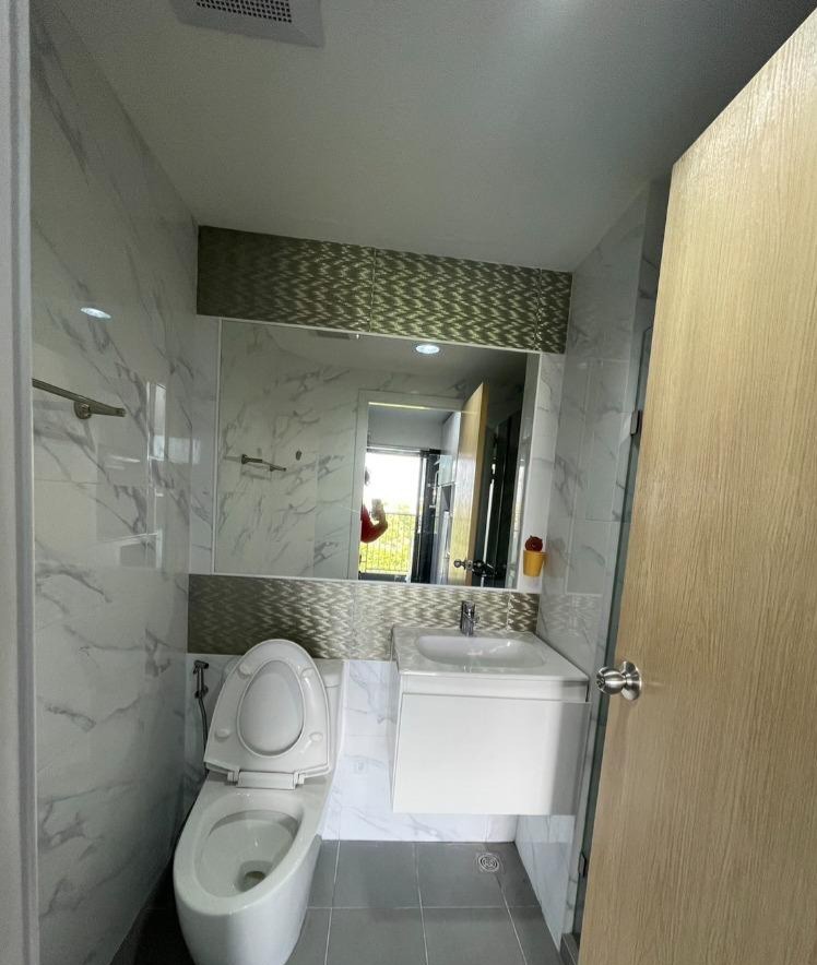 For SaleCondoRama9, Petchburi, RCA : S-RISE124 Condo for sale, Rise Rama 9, 6th floor, Building D, city view, 28.93 sq m., 1 bedroom, 1 bathroom, 2.4 million, 064-959-8900