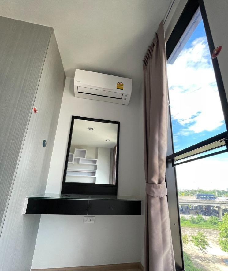 For SaleCondoRama9, Petchburi, RCA : S-RISE124 Condo for sale, Rise Rama 9, 6th floor, Building D, city view, 28.93 sq m., 1 bedroom, 1 bathroom, 2.4 million, 064-959-8900
