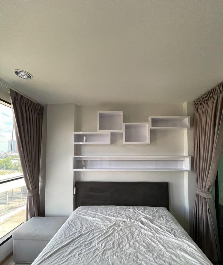 For SaleCondoRama9, Petchburi, RCA : S-RISE124 Condo for sale, Rise Rama 9, 6th floor, Building D, city view, 28.93 sq m., 1 bedroom, 1 bathroom, 2.4 million, 064-959-8900