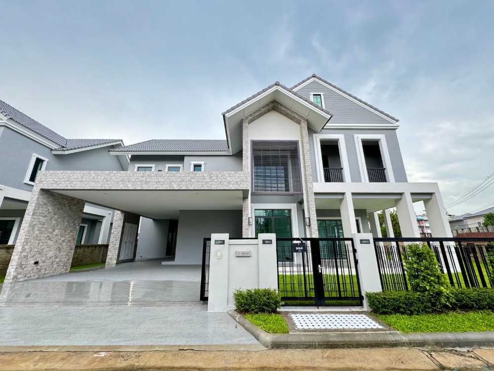 ขายบ้านนวมินทร์ รามอินทรา : ขายบ้าน 4 ห้องนอน, 6 ห้องน้ำ, 4 จอดรถ มิลตัน-รามอินทรา Milton Residence Ramintra ใกล้รถไฟฟ้า สายสีชมพู เริ่ม16.9 ล้านบาท พร้อมส่วนลดหลักล้าน