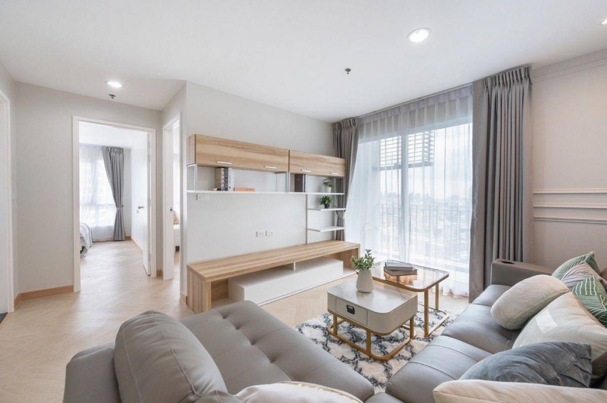 For SaleCondoRatchadapisek, Huaikwang, Suttisan : 🏠2 bedroom condo in the heart of Ratchada, high floor, million-dollar view📌Diamond Ratchada