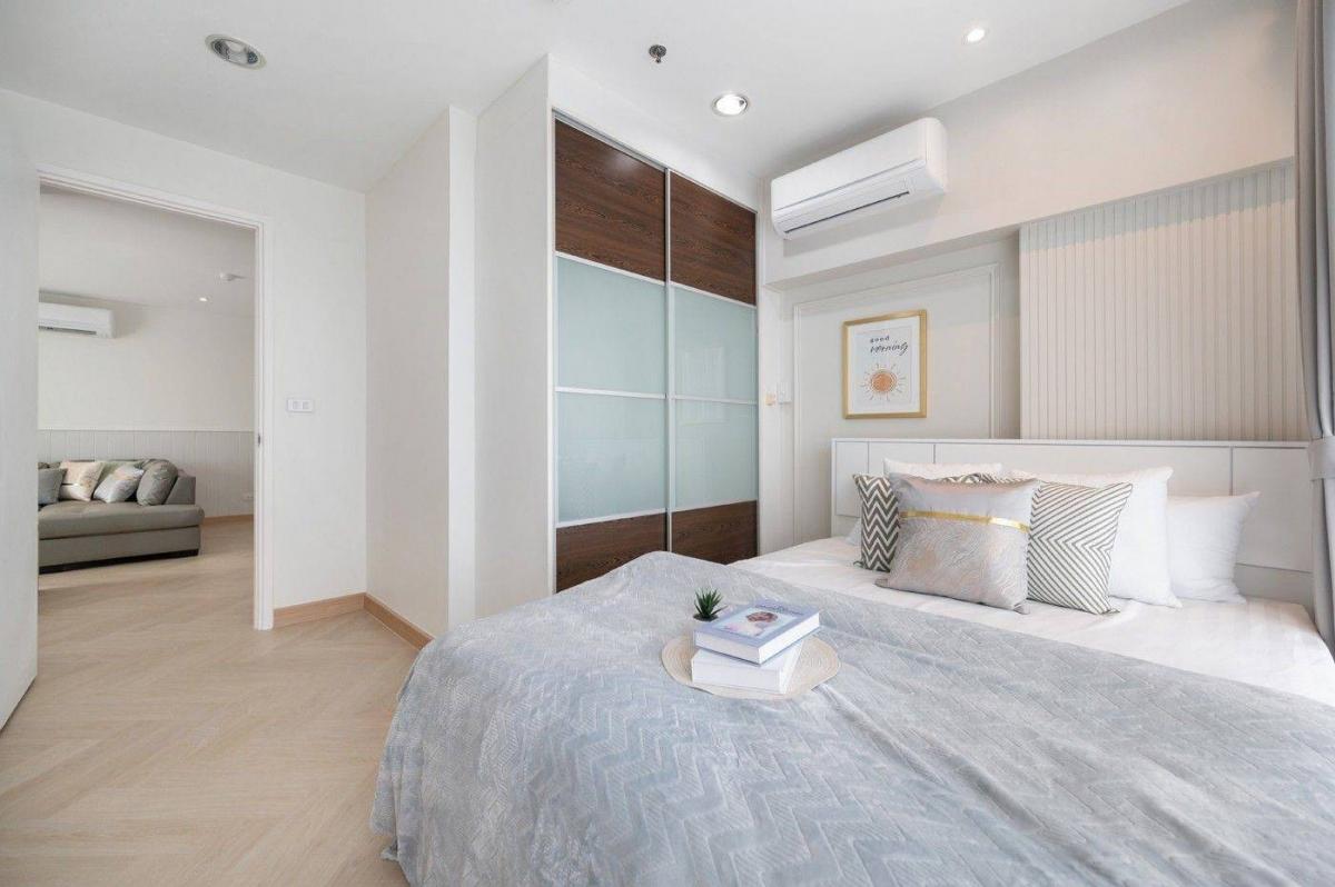 For SaleCondoRatchadapisek, Huaikwang, Suttisan : 🏠2 bedroom condo in the heart of Ratchada, high floor, million-dollar view📌Diamond Ratchada