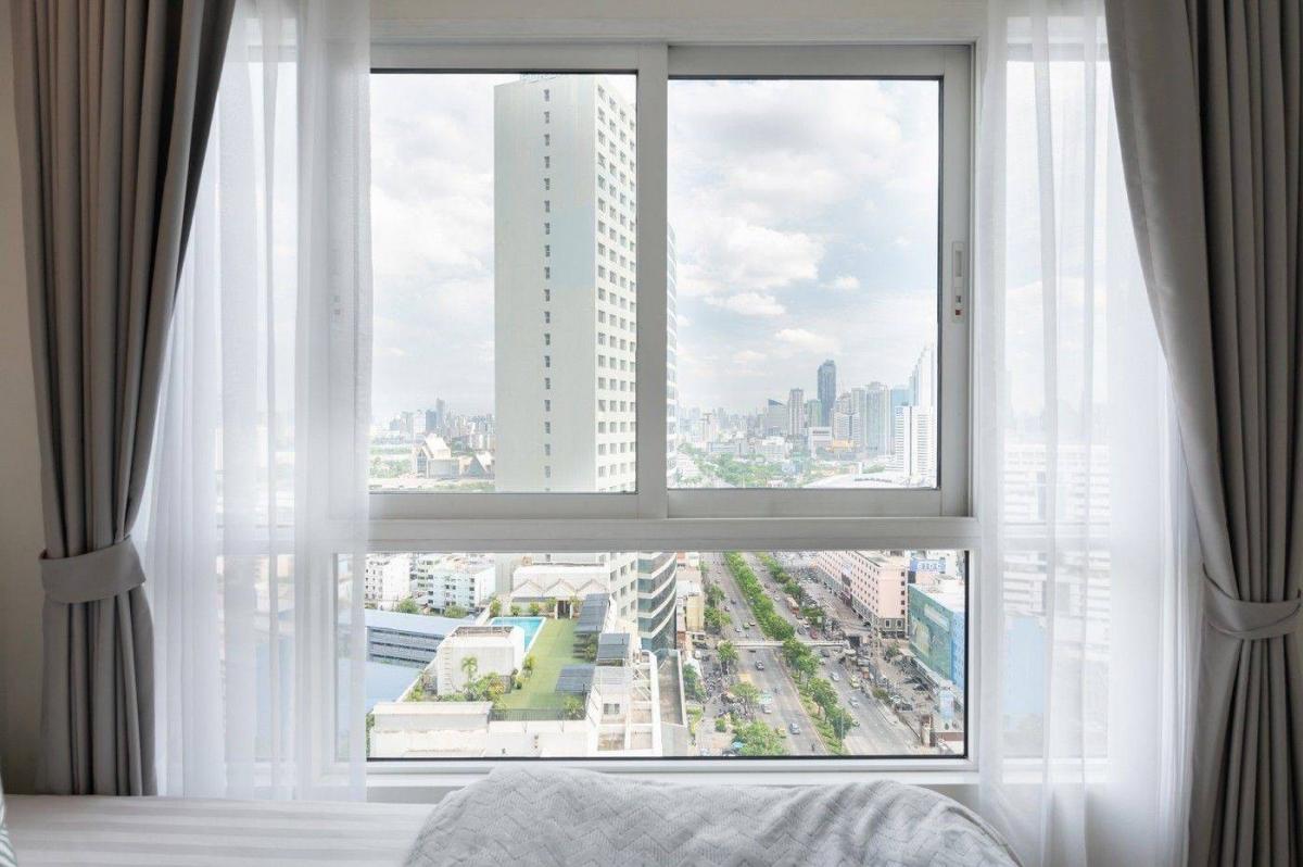 For SaleCondoRatchadapisek, Huaikwang, Suttisan : 🏠2 bedroom condo in the heart of Ratchada, high floor, million-dollar view📌Diamond Ratchada