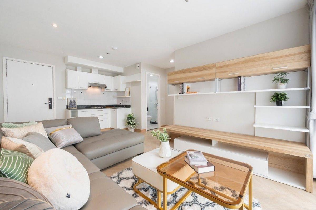 For SaleCondoRatchadapisek, Huaikwang, Suttisan : 🏠2 bedroom condo in the heart of Ratchada, high floor, million-dollar view📌Diamond Ratchada