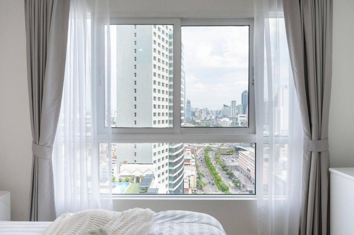 For SaleCondoRatchadapisek, Huaikwang, Suttisan : 🏠2 bedroom condo in the heart of Ratchada, high floor, million-dollar view📌Diamond Ratchada