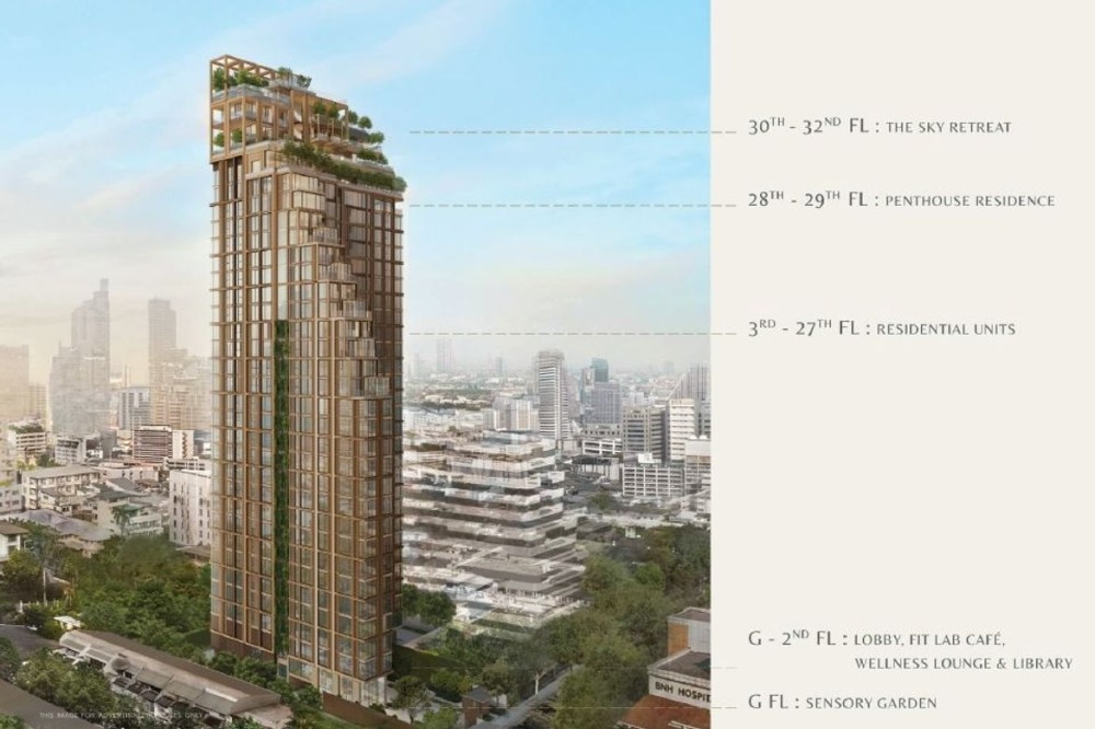 For SaleCondoSilom, Saladaeng, Bangrak : Condo for sale, down payment, luxury condo, Romm Convent, 1 bed plus, 60sqm, high floor, good view