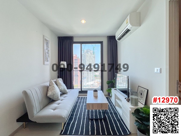 For RentCondoSukhumvit, Asoke, Thonglor : Condo for rent RHYTHM Sukhumvit 42, large room, near BTS Ekkamai