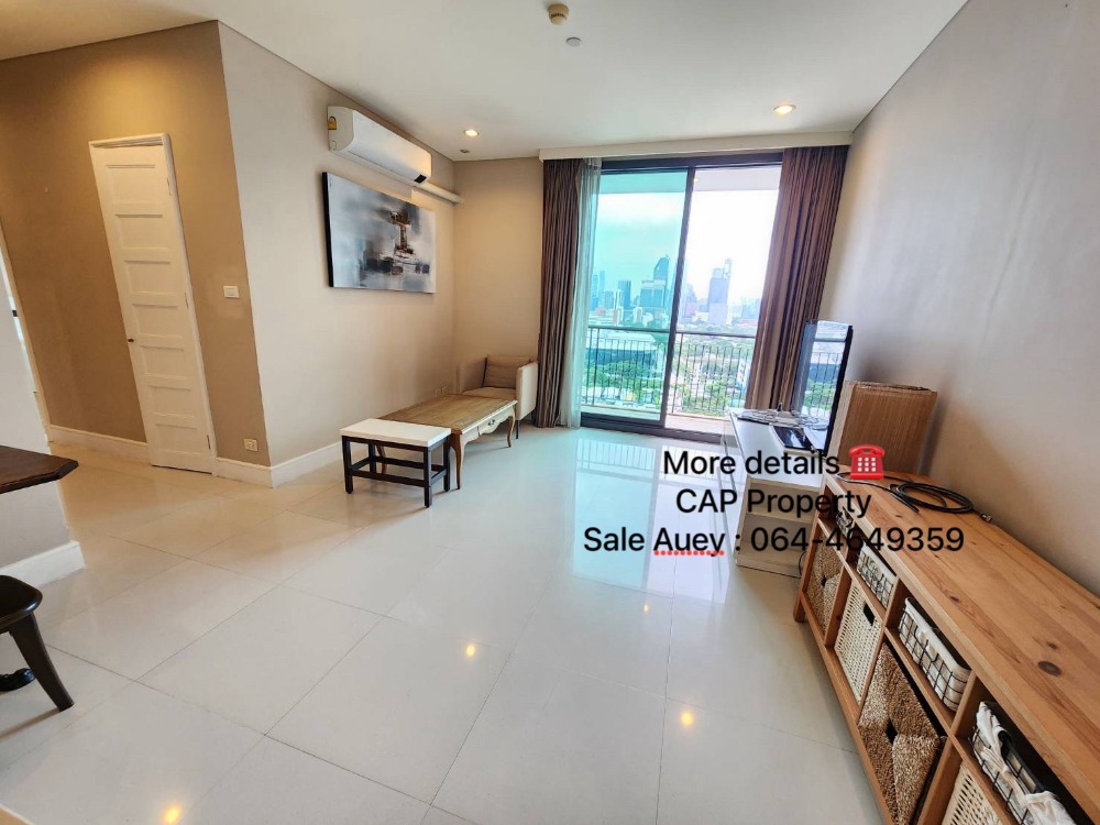 ให้เช่าคอนโดสุขุมวิท อโศก ทองหล่อ : Pet Friendly (Park View) 2 Bed 81 Sqm - 55,000 THB Negotiable @BTS Asoke