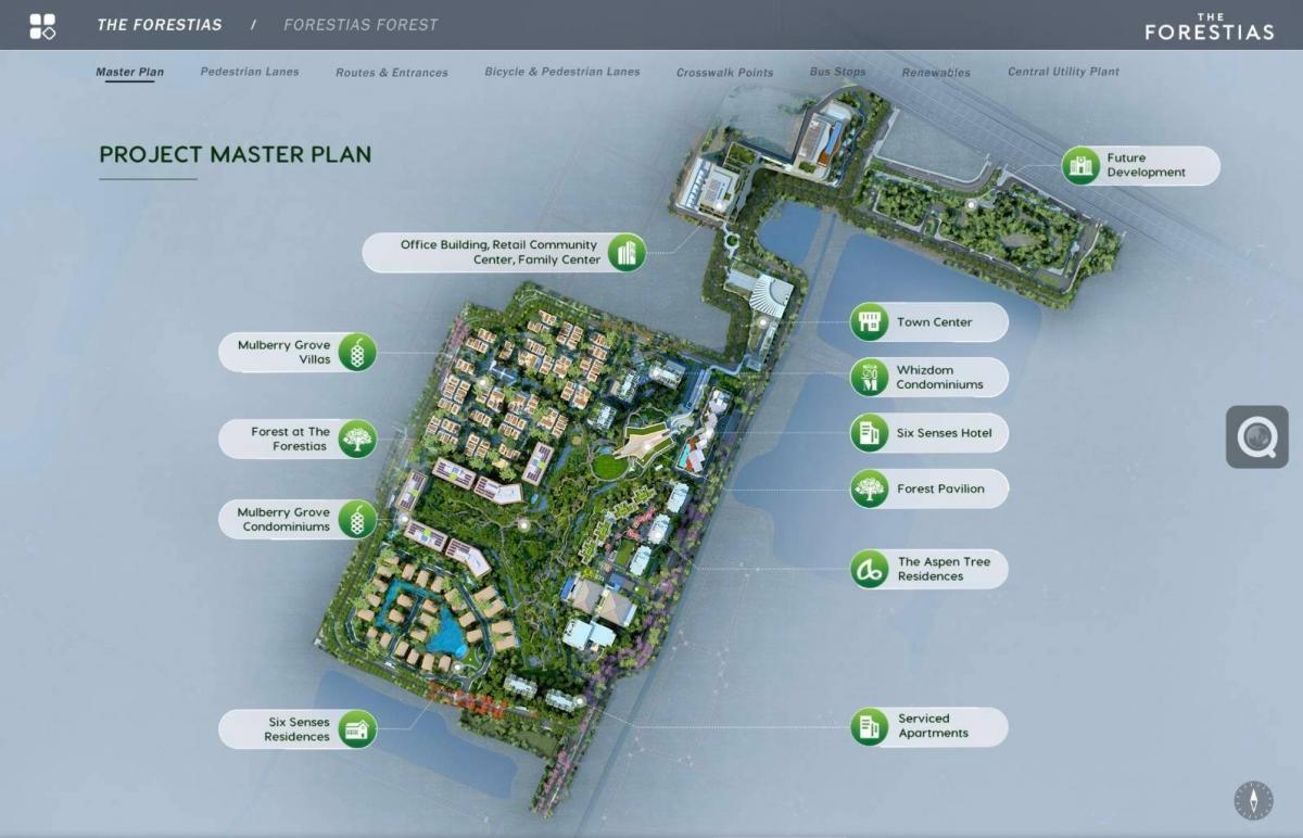 For SaleCondoBangna, Bearing, Lasalle : (Resell)​ Whizdom​ Forestias​ Destinia 2Bed2Bath​ 57sqm New Room