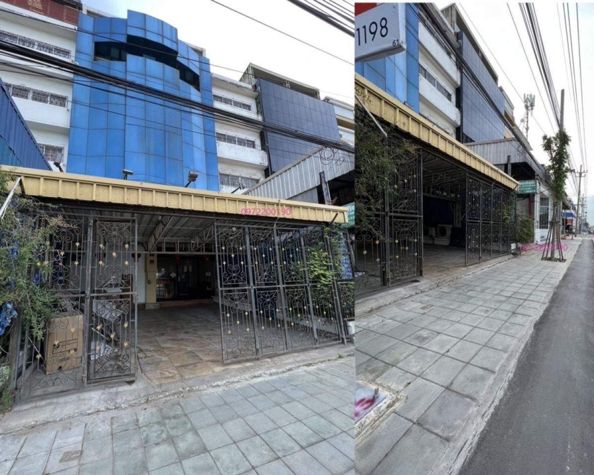 For SaleShop HouseSamut Prakan,Samrong : #Urgent sale, 1 million baht below appraisal #Commercial building on the road, 6 floors, 2 units, 1,100 sq m., great value, decorated with glass facade, parking for 10 cars or more, suitable for #cosmetic clinic #dentistry #animal hospital #showroom #on t