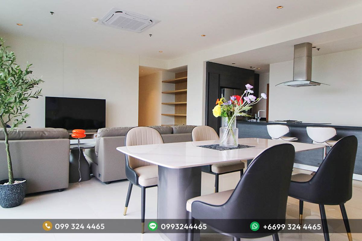For SaleCondoSukhumvit, Asoke, Thonglor : JY-SR0067 - For Sale The Emporio Place, Size 161 sq.m., 3 Bed, 4 Bath, 24th Floor