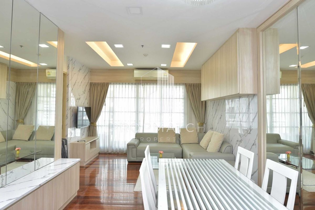 ให้เช่าคอนโดราชเทวี พญาไท : ✨Flash Deal ✨Baan Klang Krung Siam - Pathumwan (2Bed2Bath84.22SQM.) พร้อมอยู่ ! เพียง 35,000 บาทต่อเดือน Tel.0981315848 @propmatch
