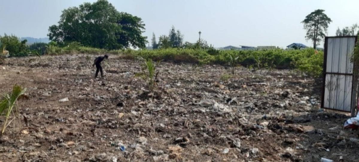 For SaleLandSamut Prakan,Samrong : WW24393 For sale #vacant land, Pu Chao Road, Industrial Ring Road, Pu Chao Municipality #near BTS Pu Chao #Samrong Tai area