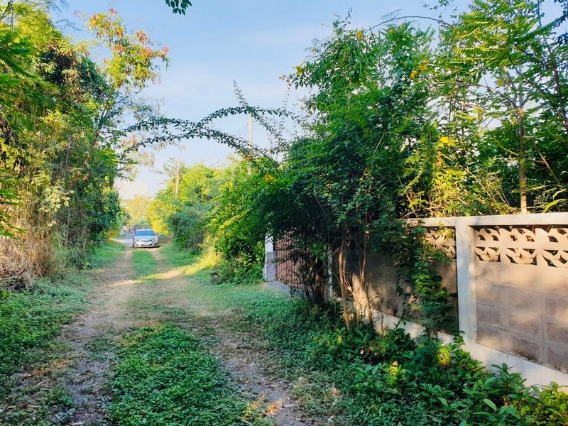 For SaleLandKaset Nawamin,Ladplakao : Land for sale, 99 sq m, Ram Intra 47, Soi 6, yellow area, convenient transportation, near the Pink Line, suitable for building a residence.