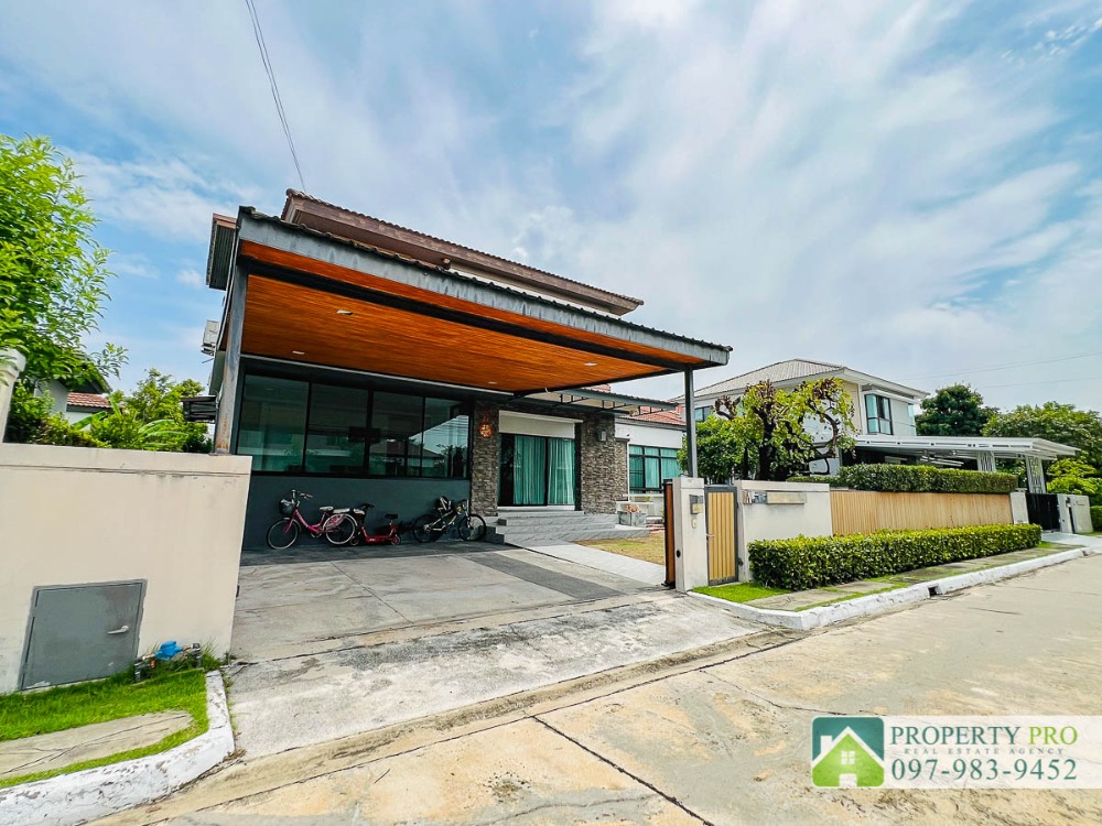 ขายบ้านพระราม 2 บางขุนเทียน : ขาย บ้าน มัณฑนา พระราม 2 เทียนทะเล บ้านเดี่ยว 3 ห้องนอน 101 ตรว 199 ตรม ตกแต่งสวย เฟอร์นิเจอร์ เครื่องใช้ไฟฟ้าครบ ใกล้ บางขุนเทียน สะแกงาม : EL24S-043