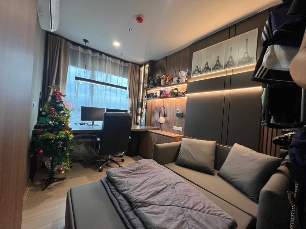 For SaleCondoRama9, Petchburi, RCA : Condo for sale Life Asoke-Rama 9, high floor, open view, 2 bedrooms, fully furnished, ready to move in, near MRT Rama 9, only 300 m.